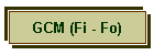 GCM (Fi - Fo)